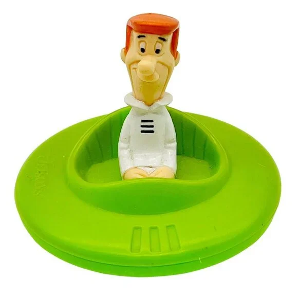 Wendys Kids Meal Toy The Jetsons Space Cars George Elroy Spacely 1989 Lot of 3 - Picture 7 of 11